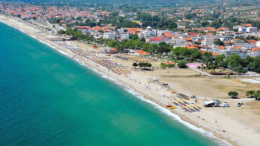 landscape view of beach